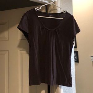 Ann Taylor Loft brown T-shirt size L